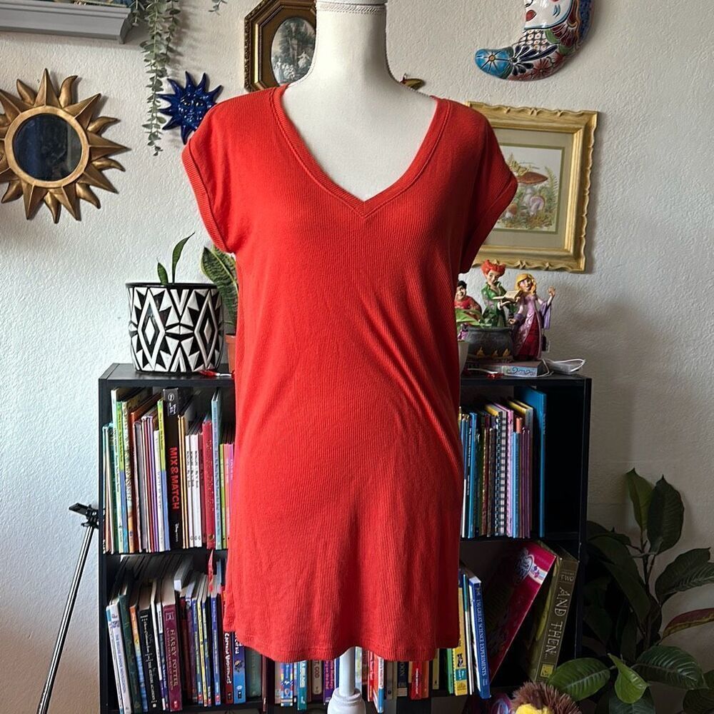 Forever 21 Size XS Orange t shirt dress